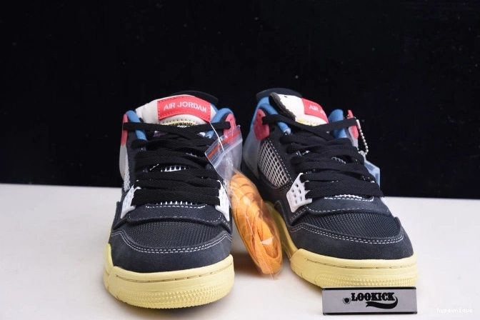 HYPE OFF NOIR DC9533-001 AIR 4 JORDAN RETRO UNION 0813